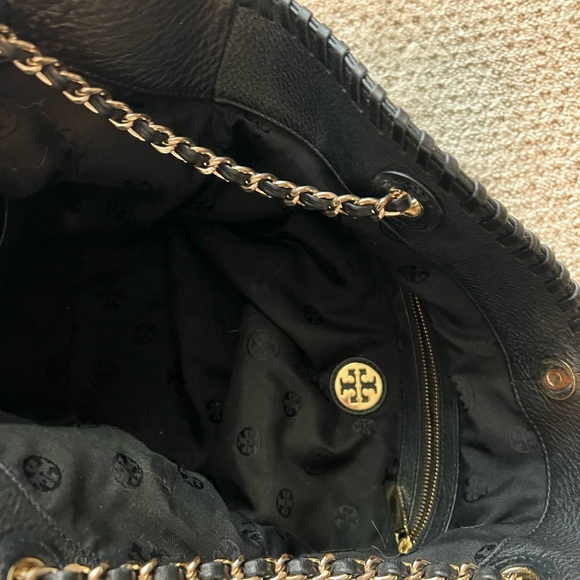 Slouchy Tory Burch Hobo Tote - Picture 5 of 9